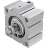 Пневмоцилиндр 100x10 мм Festo AEVC-100-10-A-P-A одностороннего действия