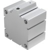 Пневмоцилиндр 100x25 мм Festo AEVC-100-25-A-P-A одностороннего действия