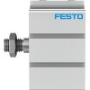 Пневмоцилиндр 80x25 мм Festo ADVC-80-25-A-P двустороннего действия