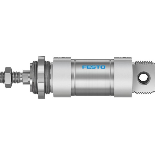 Пневмоцилиндр 50x25 мм Festo DSNU-50-25-P-A 196000 круглый двустороннего действия