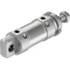 Пневмоцилиндр 50x25 мм Festo DSNU-50-25-PPV-A 196040 круглый двустороннего действия
