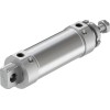 Пневмоцилиндр 63x100 мм Festo DSNU-63-100-PPV-A 196054 круглый двустороннего действия