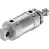 Пневмоцилиндр 63x25 мм Festo DSNU-63-25-PPV-A 196050 круглый двустороннего действия