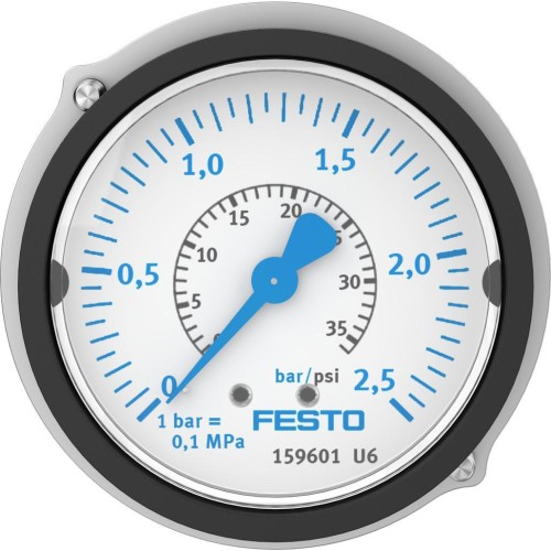 Фланцевый манометр Festo FMA-63-2,5-1/4-EN 159601