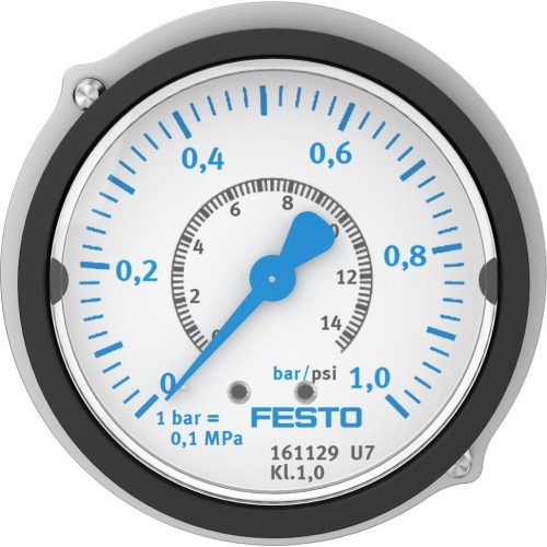 Прецизионный фланцевый манометр Festo FMAP-63-1-1/4-EN 161129