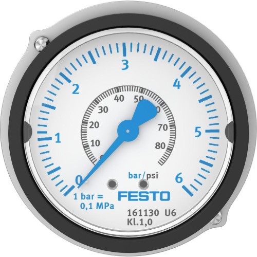 Прецизионный фланцевый манометр Festo FMAP-63-6-1/4-EN 161130