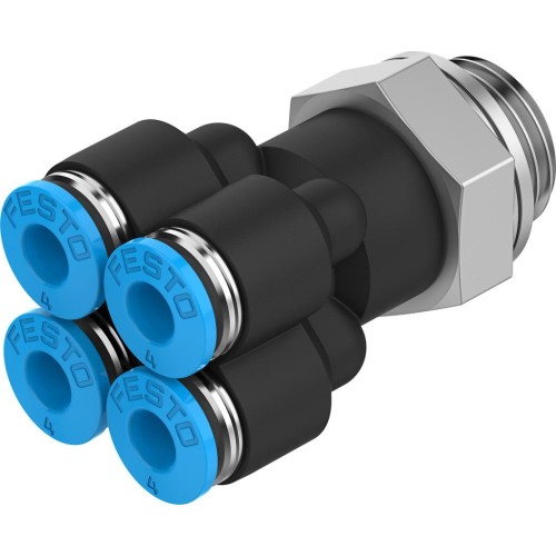 Коллектор цанговый Festo QSQ-G1/4-4 186221