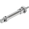Пневмоцилиндр 10x25 мм Festo DSNU-10-25-P-A 19184 круглый двустороннего действия