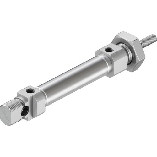 Пневмоцилиндр 10x25 мм Festo DSNU-10-25-P-A 19184 круглый двустороннего действия