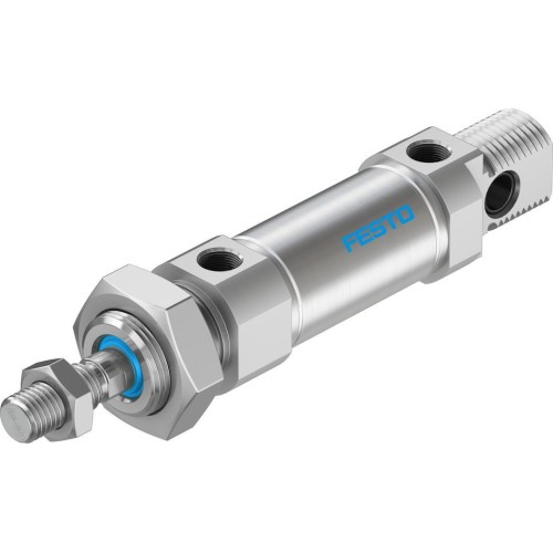 Пневмоцилиндр 25x10 мм Festo DSNU-25-10-P-A 19218 круглый двустороннего действия