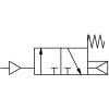 Пневмораспределитель 3/2 Н.З. Festo VUWS-L20-M32C-M-G18