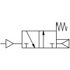 Пневмораспределитель 3/2 Н.О. Festo VUWS-L20-M32U-M-G18