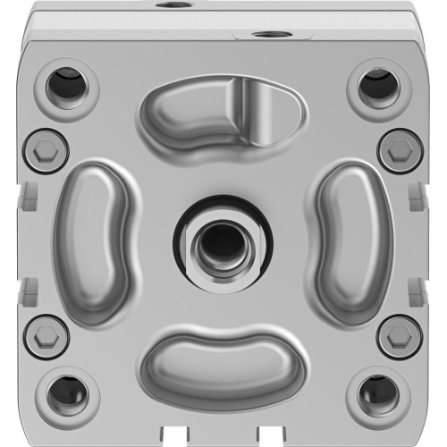 Пневмоцилиндр 80x10 мм Festo ADN-80-10-I-P-A двустороннего действия компактный