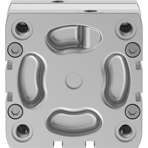 Пневмоцилиндр 80x10 мм Festo ADN-80-10-I-P-A двустороннего действия компактный