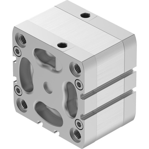 Пневмоцилиндр 80x15 мм Festo ADN-80-15-I-P-A двустороннего действия компактный