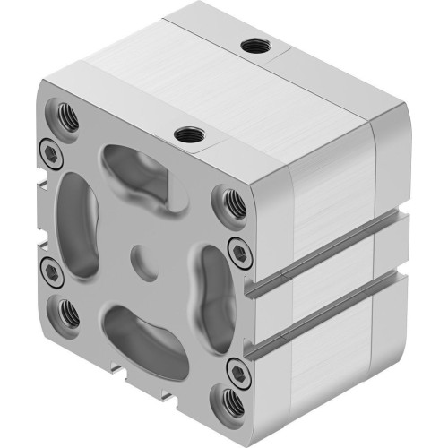 Пневмоцилиндр 80x15 мм Festo ADN-80-15-A-P-A двустороннего действия компактный