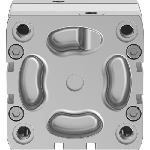 Пневмоцилиндр 80x20 мм Festo ADN-80-20-A-P-A двустороннего действия компактный