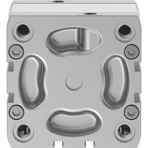 Пневмоцилиндр 80x25 мм Festo ADN-80-25-A-PPS-A двустороннего действия компактный