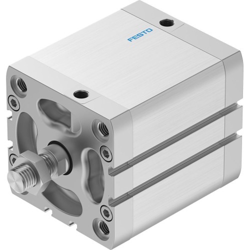 Пневмоцилиндр 80x60 мм Festo ADN-80-60-A-P-A двустороннего действия компактный