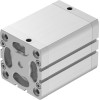 Пневмоцилиндр 80x80 мм Festo ADN-80-80-A-P-A двустороннего действия компактный
