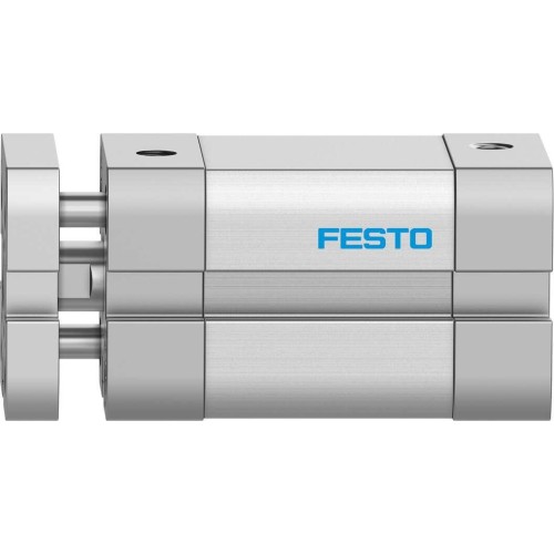 Пневмоцилиндр 12x110 мм Festo ADNGF-12-110-P-A двустороннего действия компактный