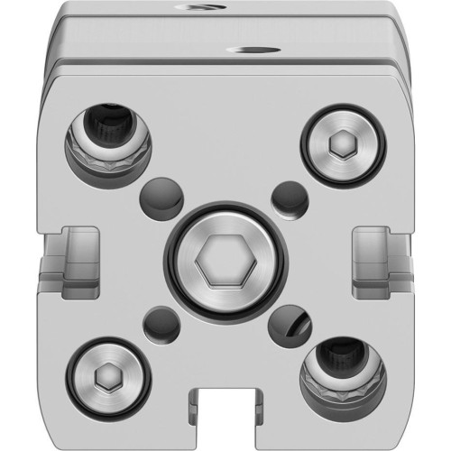 Пневмоцилиндр 20x10 мм Festo ADNGF-20-10-P-A двустороннего действия компактный