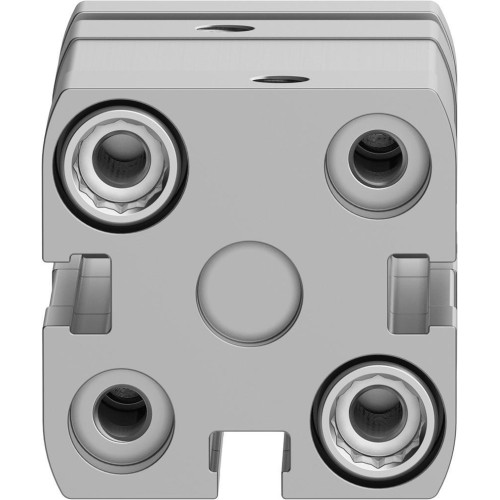 Пневмоцилиндр 20x10 мм Festo ADNGF-20-10-PPS-A двустороннего действия компактный