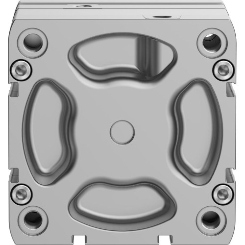 Пневмоцилиндр 100x10 мм Festo ADNGF-100-10-P-A двустороннего действия компактный