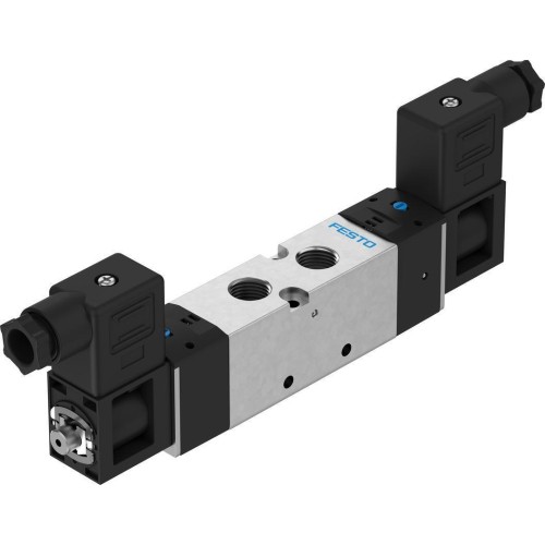 Распределитель электромагнитный 5/2 Festo VUVS-LK25-B52-D-G14-1B2+GL-S