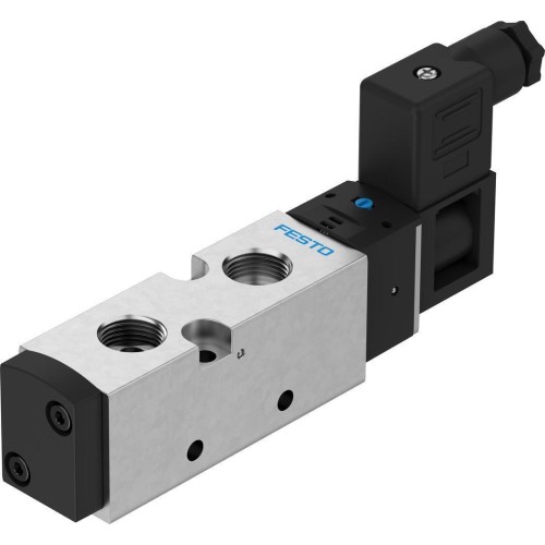 Распределитель электромагнитный 5/2 Festo VUVS-LK30-M52-AD-G38-1B2+GL-S