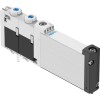 Распределитель электромагнитный 5/2 Festo VUVG-B10-B52-ZT-F-1T1L-EX2C