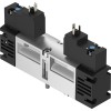 Распределитель электромагнитный 5/3 Н.З. Festo VSVA-B-P53C-ZH-A2-2AC1