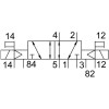 Распределитель электромагнитный 5/2 Festo CPE10-M1BH-5JS-M7