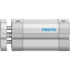Пневмоцилиндр 12x20 мм Festo ADNGF-12-20-P-A двустороннего действия компактный