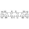 Базовый распределитель 5/3 Н.З. Festo CPE18-P1-5/3GS-1/4