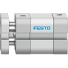 Пневмоцилиндр 16x Festo ADNGF-16 двустороннего действия компактный