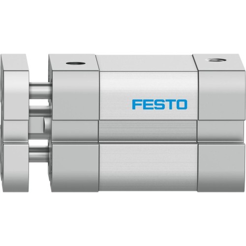 Пневмоцилиндр 16x10 мм Festo ADNGF-16-10-P-A двустороннего действия компактный