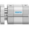 Пневмоцилиндр 20x Festo ADNGF-20 двустороннего действия компактный