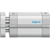 Пневмоцилиндр 20x30 мм Festo ADNGF-20-30-PPS-A двустороннего действия компактный