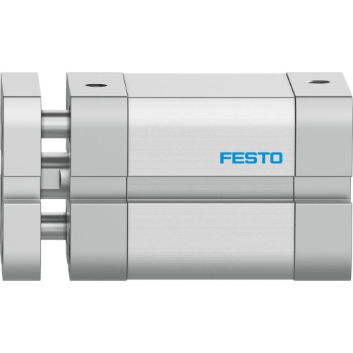 Пневмоцилиндр 25x20 мм Festo ADNGF-25-20-P-A двустороннего действия компактный