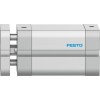 Пневмоцилиндр 25x30 мм Festo ADNGF-25-30-PPS-A двустороннего действия компактный