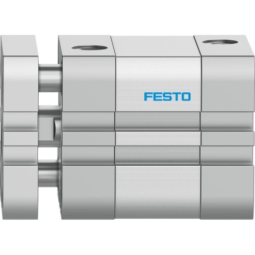 Пневмоцилиндр 32x10 мм Festo ADNGF-32-10-P-A двустороннего действия компактный