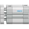 Пневмоцилиндр 32x15 мм Festo ADNGF-32-15-P-A двустороннего действия компактный