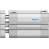 Пневмоцилиндр 32x30 мм Festo ADNGF-32-30-P-A двустороннего действия компактный