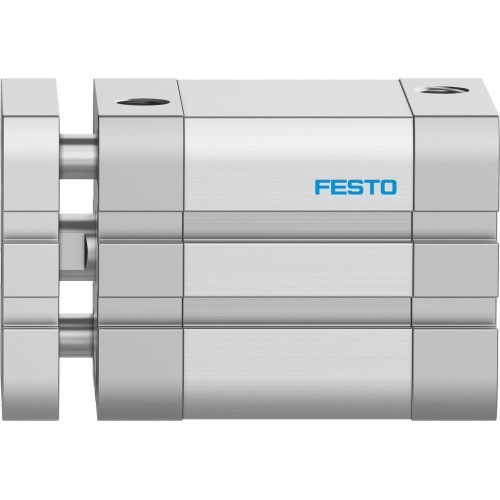 Пневмоцилиндр 40x25 мм Festo ADNGF-40-25-P-A двустороннего действия компактный