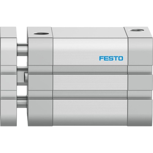 Пневмоцилиндр 40x30 мм Festo ADNGF-40-30-P-A двустороннего действия компактный