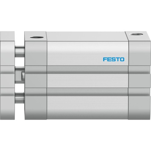 Пневмоцилиндр 40x40 мм Festo ADNGF-40-40-P-A двустороннего действия компактный