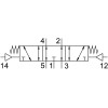 Пневмораспределитель 5/3 Festo VL-5/3E-1/4-B