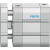 Пневмоцилиндр 50x15 мм Festo ADNGF-50-15-PPS-A двустороннего действия компактный