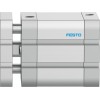 Пневмоцилиндр 50x30 мм Festo ADNGF-50-30-P-A двустороннего действия компактный